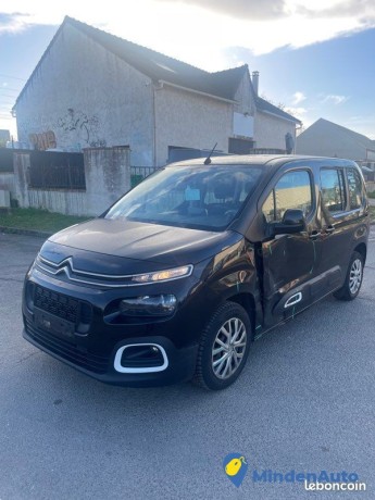 citroen-berlingo-multispace-100ch-hdi-endommage-carte-grise-ok-big-0