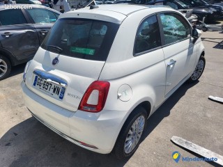 Fiat 500 hybride dolceVita accidentée