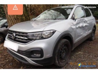 VOLKSWAGEN T-Cross LIFE 95cv Endommagé CARTE GRISE OK