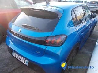 PEUGEOT  208 e 50kwk 136cv accidentée