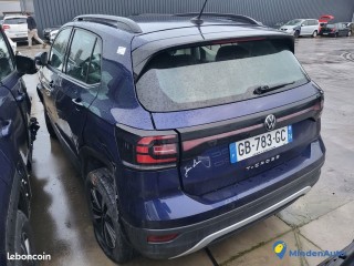 Volkswagen T-cross tsi 110cv dsg7 accidentée