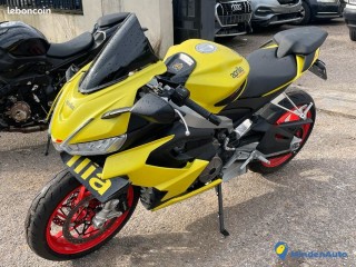 APRILIA RS660 ACID GOLD 2024 légèrement endommagé CARE GRISE OK