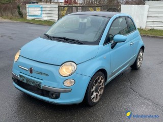 Fiat 500 lounge endommagé CARTE GRISE OK