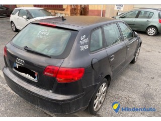 Audi A3 sportback accidenté